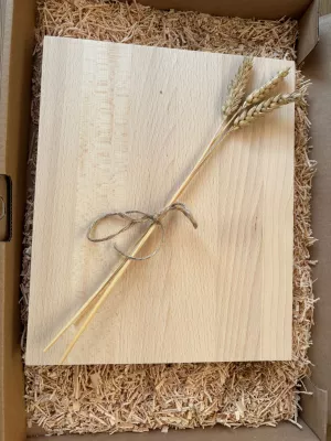 Bukowa deska do krojenia driftwood personalizowana1