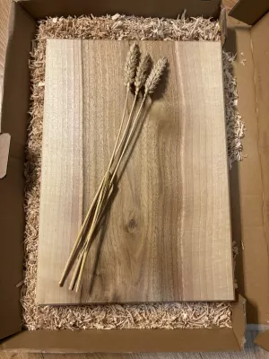 Deska do krojenia z orzecha włoskiego - monolit Driftwood 16