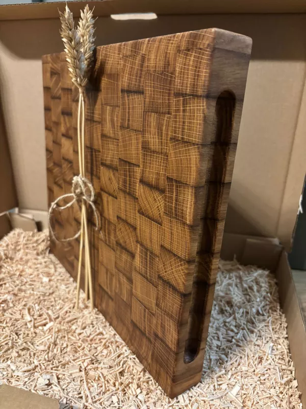 Produkt Deska dębowa sztorcowa do krojenia Driftwood Zdjęcie