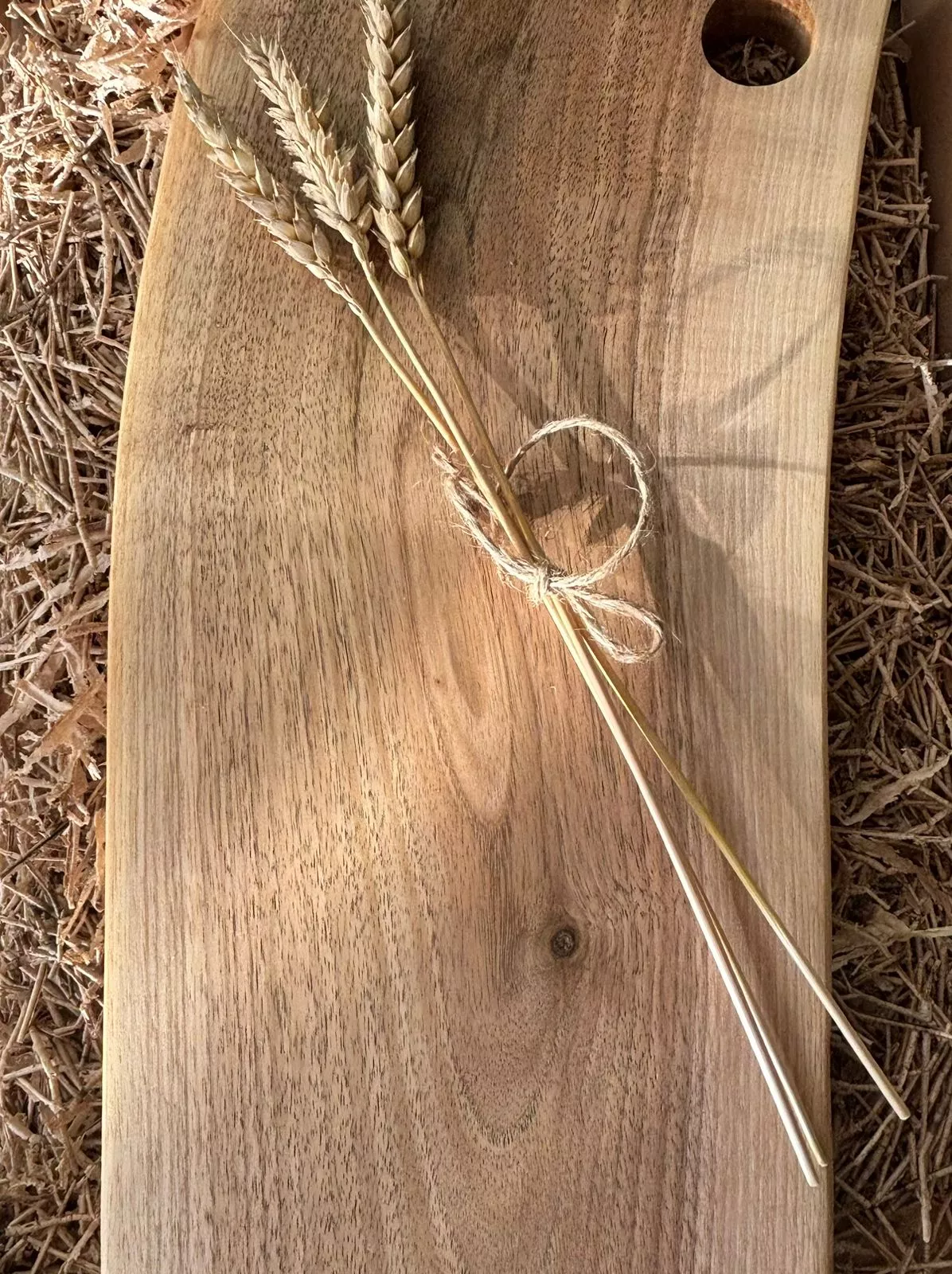 Deska do krojenia z orzecha włoskiego - monolit Driftwood nr 8