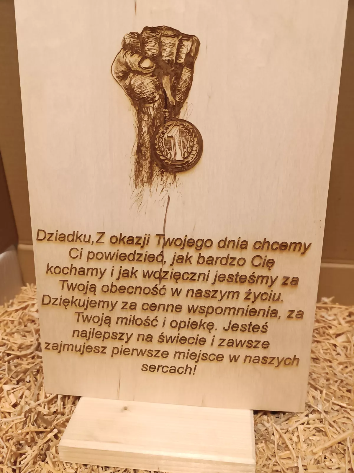 Personalizowana statuetka Driftwood