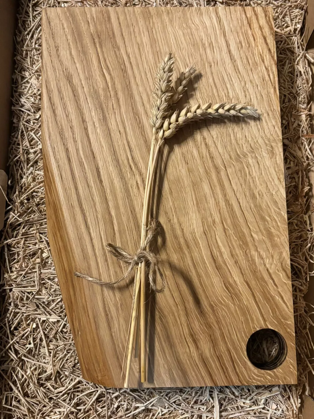 Dębowa deska do krojenia 2 - monolit Driftwood