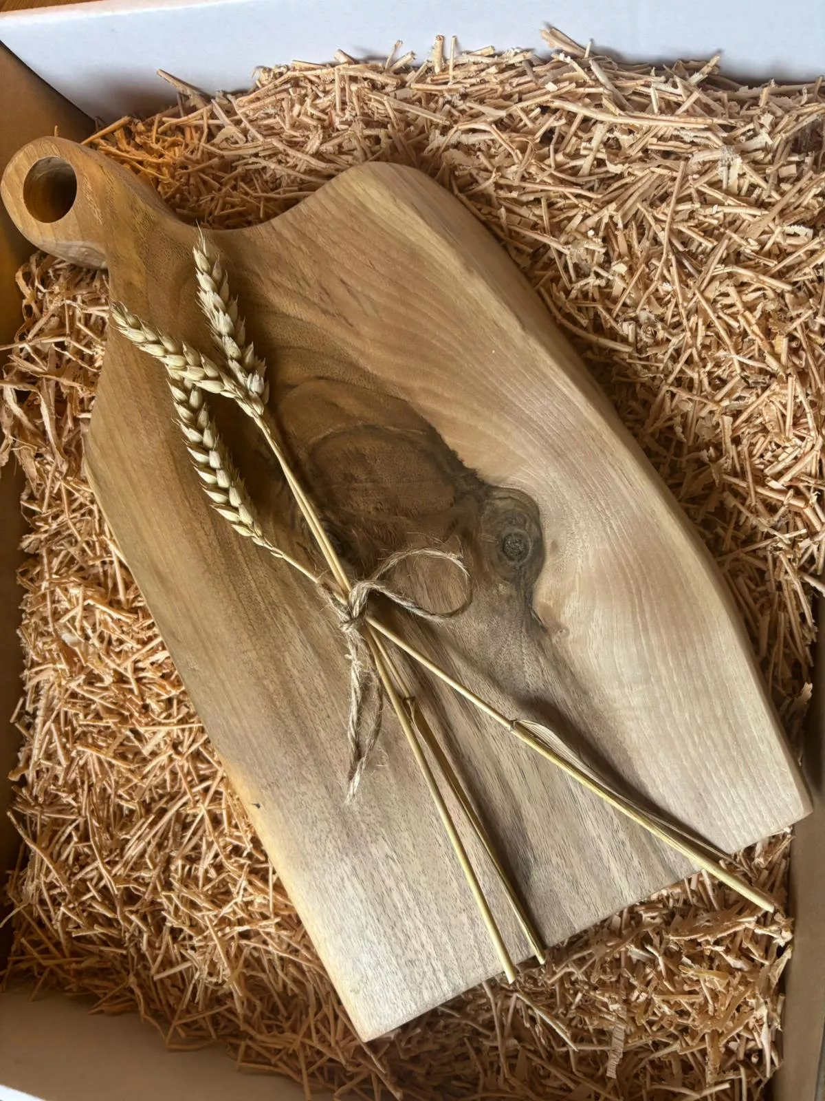 Deska do krojenia z orzecha włoskiego - monolit Driftwood nr 12