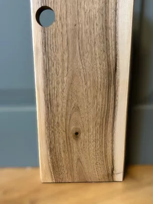 Deska do krojenia z orzecha włoskiego - monolit Driftwood nr 5