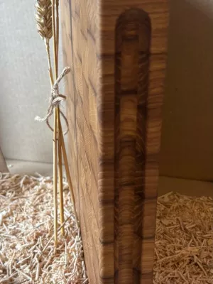 Deska do kroejnia sztorcowa dębowa 30 na 30 Driftwood nr 14