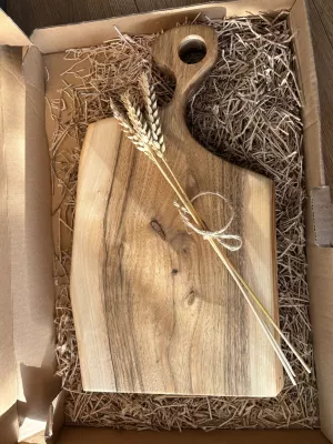 Deska do krojenia z orzecha włoskiego - monolit Driftwood nr 7