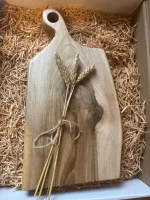 Deska do krojenia z orzecha włoskiego - monolit Driftwood nr 12