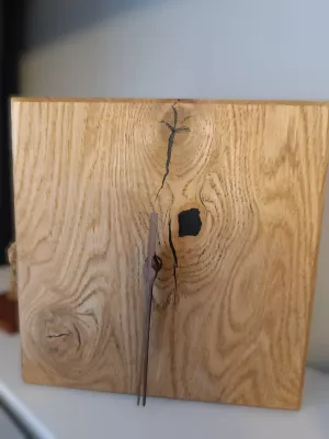 Dębowy zegar ścienny lub stojący Driftwood