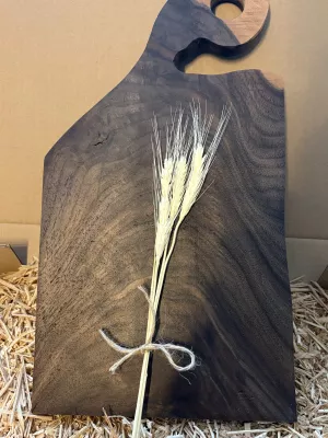 Deska do krojenia z orzecha amerykańskiego elgancka premium na prezent pod grawer nr 3
