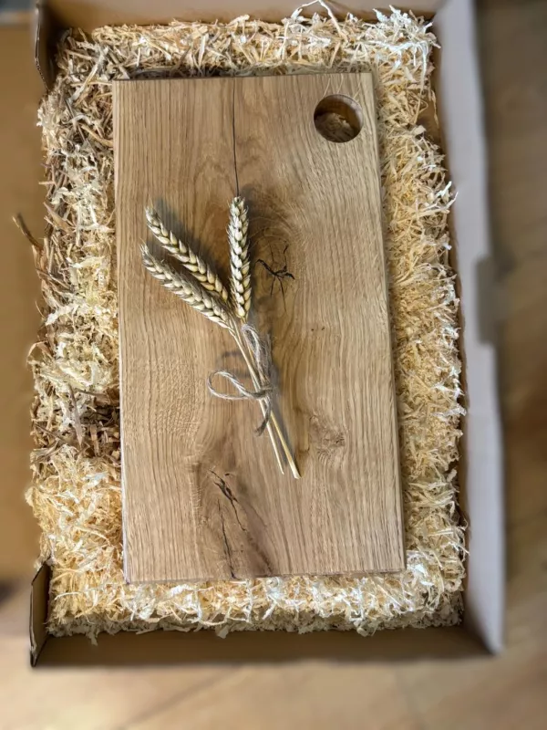 Produkt Dębowa deska do krojenia - monolit Driftwood Zdjęcie