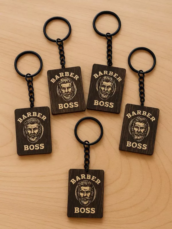 Produkt Personalizowane breloki drewniane Driftwood Zdjęcie