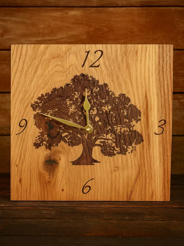 Produkt Zegar Dębowy kolekcja "Serce dębu" Zdjęcie